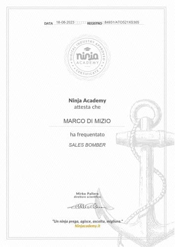Marco-Di-Mizio-Sales-Bomber-Sales-Bomber-Ninja-Academy